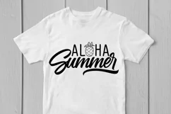 Aloha Summer - Summer SVG EPS DXF PNG Cutting Files Product Image 2