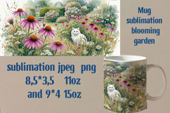 Mug sublimation blooming garden Product Image 1