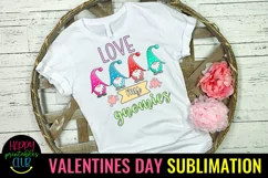 Love My Gnomies I Valentines Day Gnome Sublimation Product Image 1