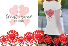 valentine's,hearts Watercolor png Product Image 3