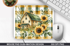 Mouse Pad Sublimation, Animals Mouse Pad PNG Design Product Image 1