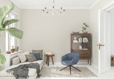 Wall mockup - Wallpaper mockup - Living room scene Product Image 2