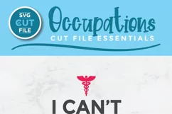 Coronavirus svg for COVID-19 - I can't stay home I'm a nurse Product Image 2
