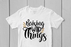 Raising Wild Things - Mother SVG EPS DXF PNG Cutting Files Product Image 3