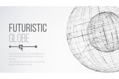 3d Planet Concept. Abstract Technology Background. Abstract Product Image 1