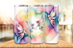 Valentine’s Day Tiny Fairies Tumbler Wrap PNG Big Bundle Product Image 7