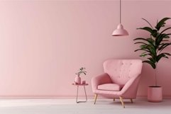 Understated Armchair minimalist. Generate Ai Product Image 1