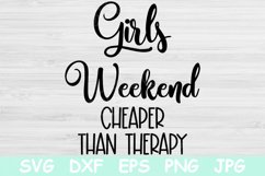 Girls Weekend Svg, Girls Trip Svg Files for Cricut Cut Files Product Image 1