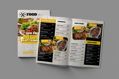 BiFold Food Menu Brochure Template Product Image 2