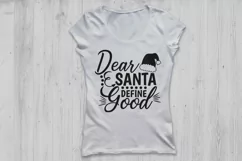 dear santa svg, dear santa define good svg, christmas svg. Product Image 2