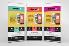 Mobile Apps Roll Up Banners Product Image 1