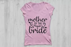 Mother Of The Bride Svg, Wedding Svg, Bride Svg. Product Image 2