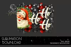 Vintage Merry Christmas Sublimation Design PNG File Product Image 2