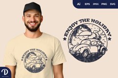 Enjoy Holiday for T-Shirt Design Product Image 1
