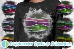 Bleach Effect Sublimation Background Watercolor - Agate Product Image 1