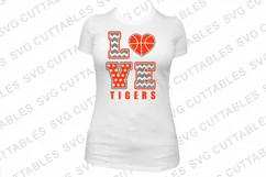 Basketball SVG | Love Basketball | Shirt Design Product Image 2