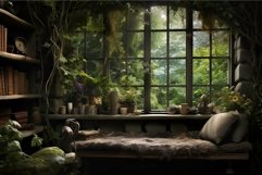 Enchanted forest cozy reading nook Product Image 1