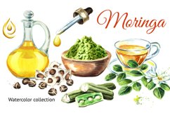 Moringa. Watercolor collection Product Image 1