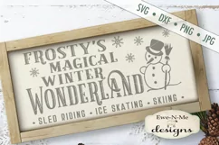 Frostys Magical Winter Wonderland SVG DXF Files Product Image 2