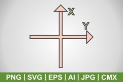Vector Axis Icon Product Image 1