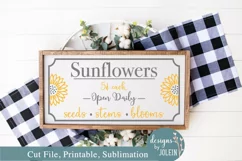 Sunflower Market - SVG, Sublimation, Printable Product Image 2