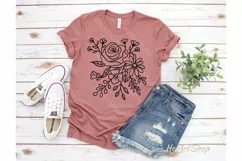 bouquet svg, Flowers svg, floral svg, Product Image 3