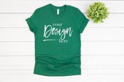 Evergreen T-Shirt Mockup | 3001 Bella Canvas Mockup Product Image 2
