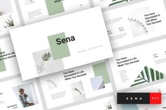 Sena - Minimal PowerPoint Template Product Image 1