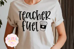 Teacher Fuel SVG PNG Product Image 1