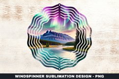 Colorful Sky Wind Spinner Sublimation Design Product Image 1