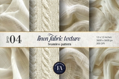 Linen Textures Digital Paper | Linen Fabric pattern Product Image 1
