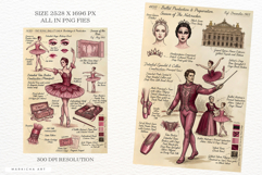 Ephemera Ballet Junk Journal Pages Product Image 3