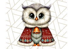 Christmas Animal Clipart, Festive Animals in Holiday Outfits Product Image 3