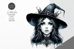 Halloween clipart, Queen witch clipart, Autumn clipart Product Image 1