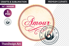 Vintage Valentine Day Labels and Romantic Heart Tags Product Image 1