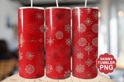 Christmas Red Tumbler | Christmas Tumbler Wrap Product Image 1