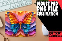 Spring Spectacle 3D Mouse Pad - Colorful Butterflies Product Image 1