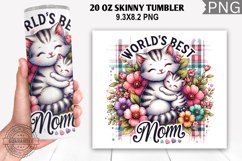 World&#039;s Best Mom Tumbler Wrap, 20 Oz Tumbler Wrap Product Image 1