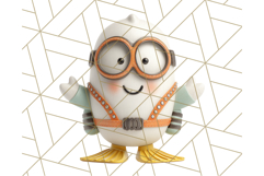 Cute Halloween Ghost Clipart Costume PNG, Halloween Png Product Image 3