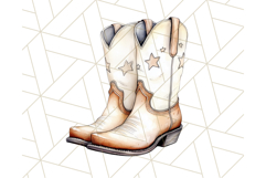 Cowboy Clipart PNG, Kid Western Country Graphic Product Image 3