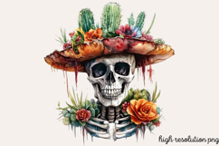 Da de Los Muertos Sublimation PNG Product Image 1