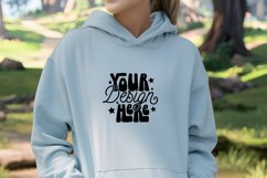 Gildan 18500 Hoodie Mockups, Christmas Gildan 18500 ladies Product Image 1