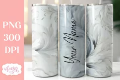 Grey 20oz tumbler PNG for sublimation | Abstract tumbler PNG Product Image 2