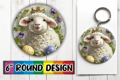Vibrant Easter Bunny Sublimation Assortment Product Image 1