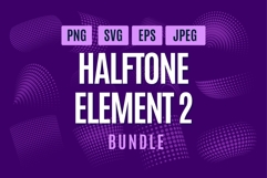 Dynamic Halftone Element Bundle 02 Product Image 1