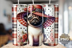 Dog Tumbler Sublimation - 20 Oz Skinny Tumbler Product Image 1