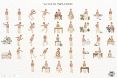 Mothers Day Mom Routine Clipart Product Image 4