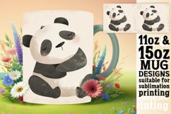 Playful Floral Mug Design Product Image 1