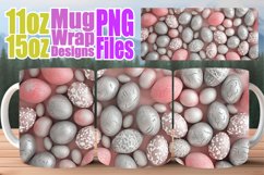 Colorful Easter Mug Sublimation Product Image 1