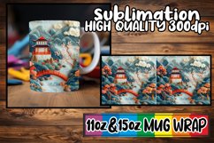 3D Spring Scene Mug Design - 15oz 11oz Product Image 1